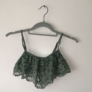 Victoria's Secret Green Bralette size small New with tags